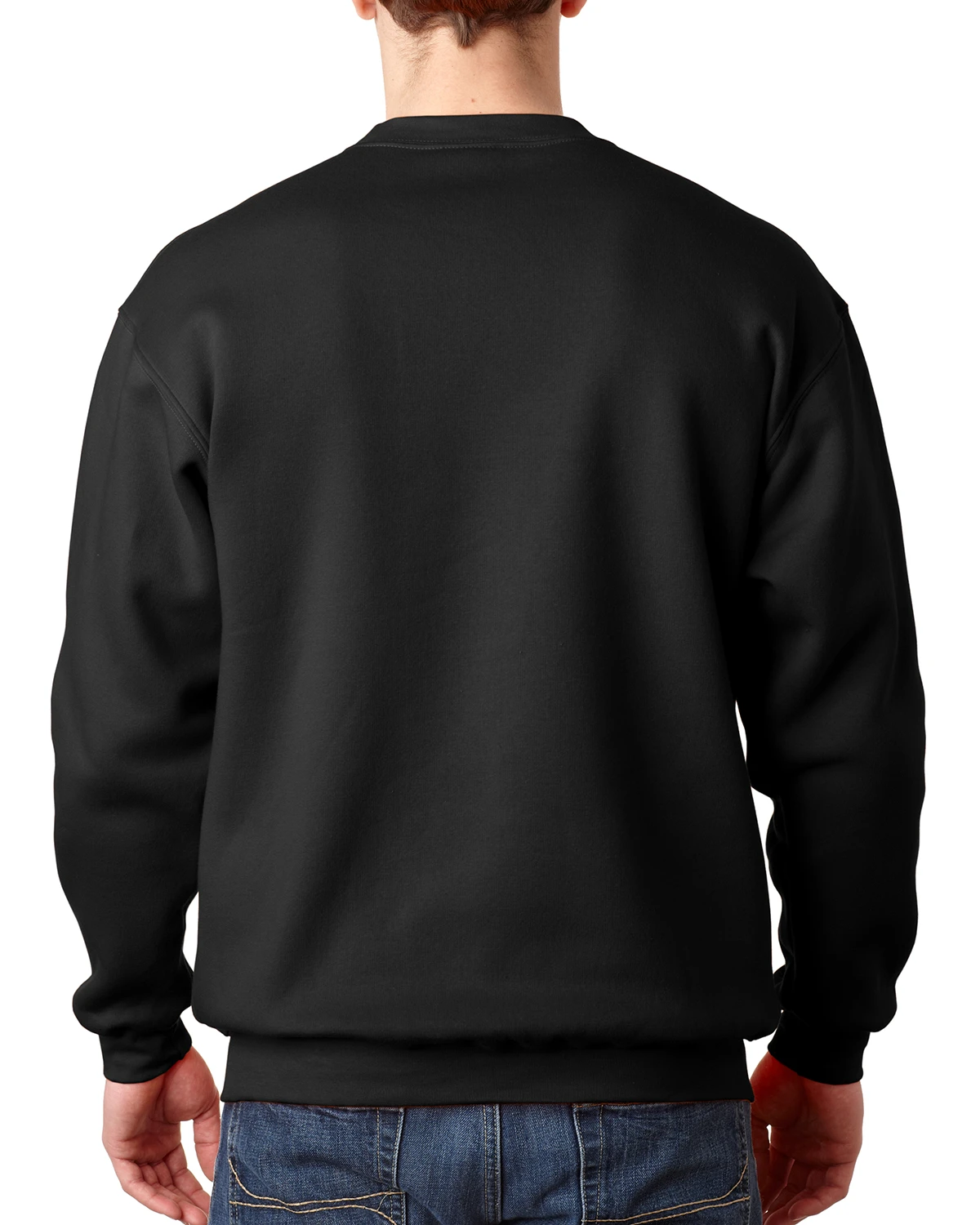 Adult Unisex 9.5 Oz., 80/20 Heavyweight Crewneck Sweatshirt 5 Adult Unisex 9.5 Oz., 80/20 Heavyweight Crewneck Sweatshirt - Image 3
