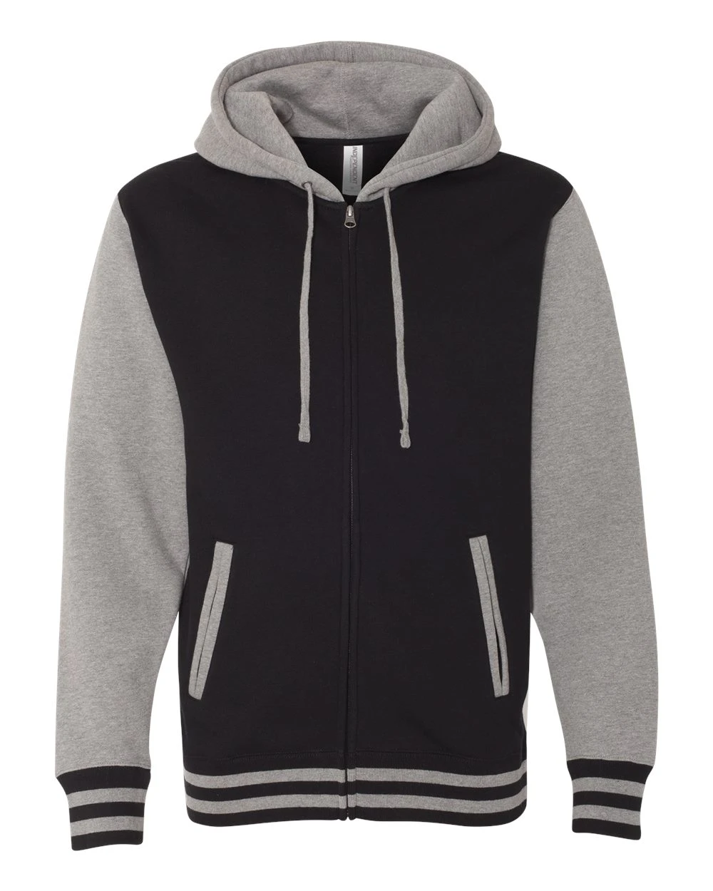 Unisex Varsity Full-Zip Hooded Sweatshirt 4 Unisex Varsity Full-Zip Hooded Sweatshirt - Image 2