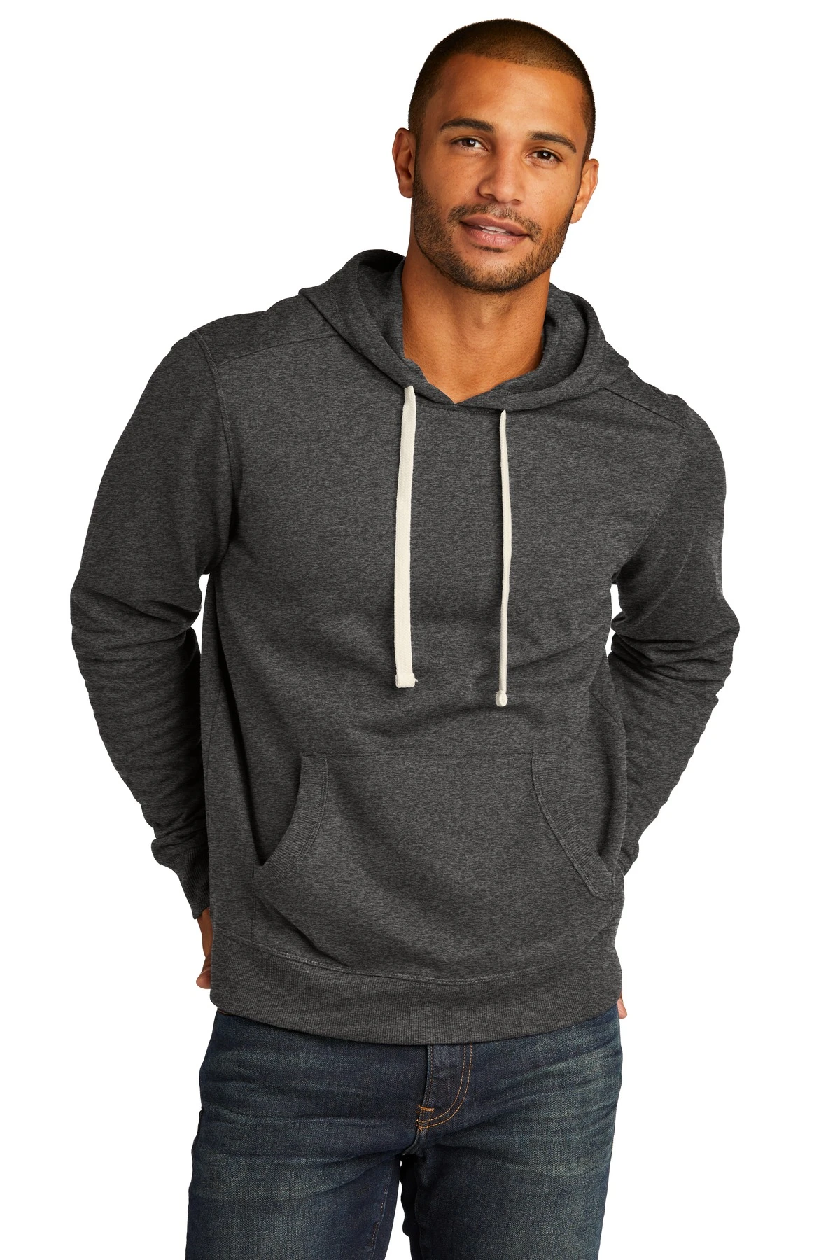 District Adult Unisex Re-Fleece Hoodie 9 District Adult Unisex Re-Fleece Hoodie - Image 7