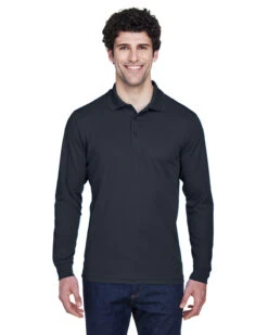 Men's Pinnacle Performance Long-Sleeve Piqué Polo 18 Men's Pinnacle Performance Long-Sleeve Piqué Polo -Jiffyshirts Sales Store c72982aff05e93