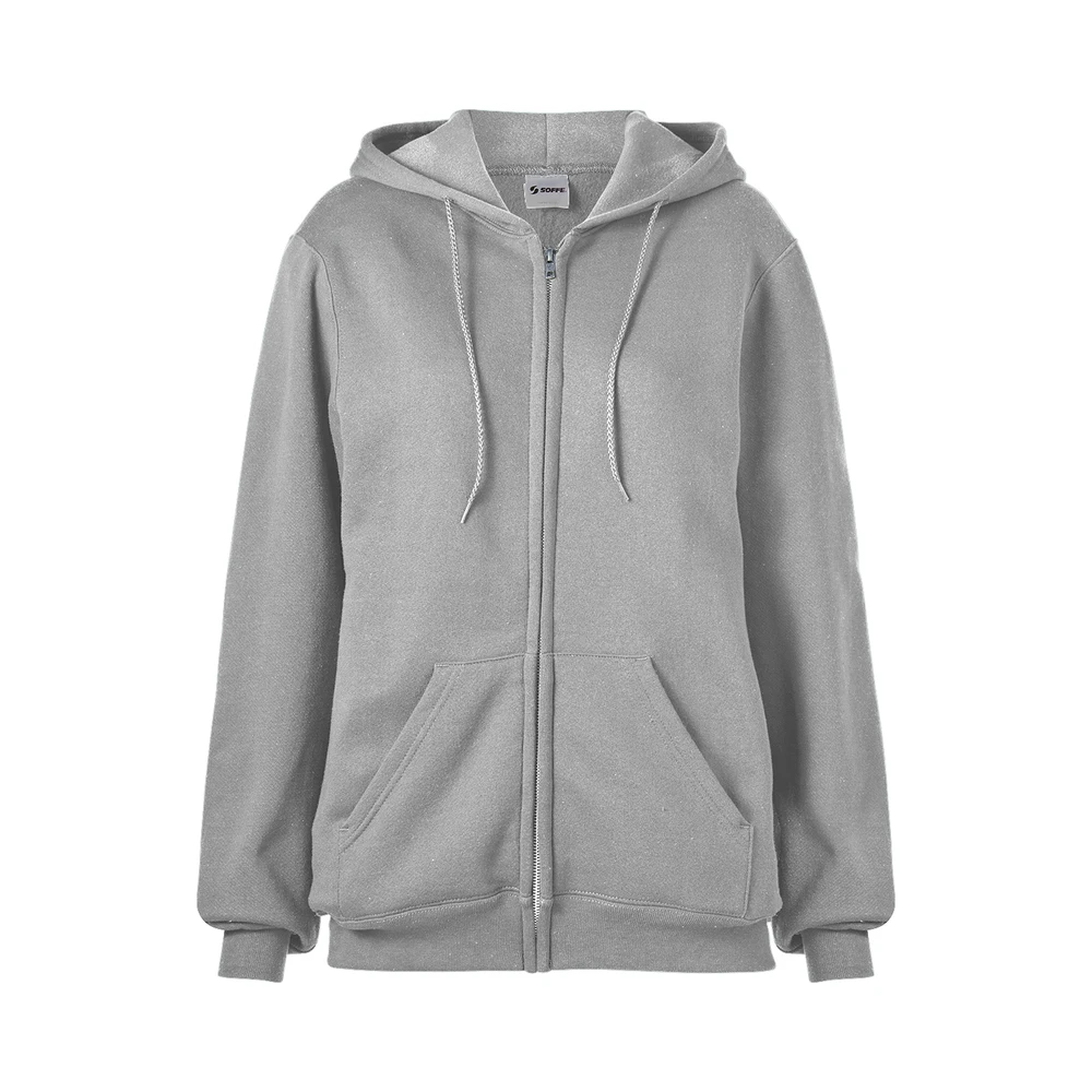 Adult Unisex Classic Zip Hooded Sweatshirt 9 Adult Unisex Classic Zip Hooded Sweatshirt - Image 7