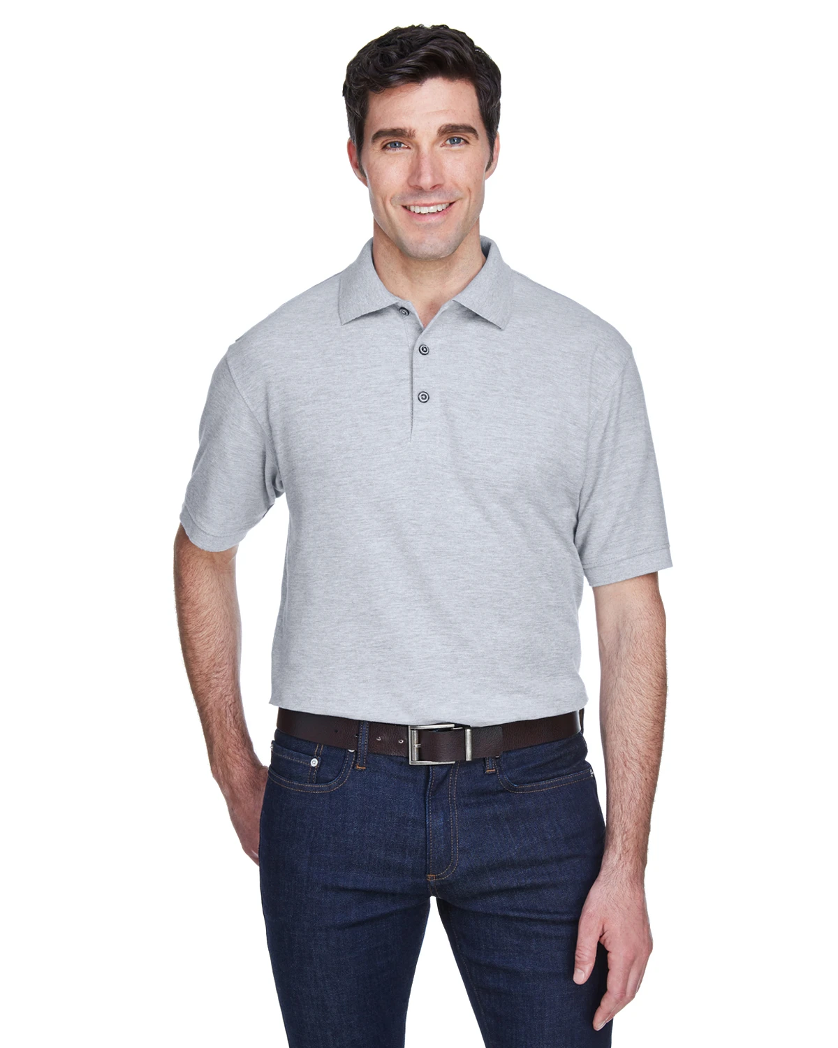 Men's Whisper Piqué Polo 7 Men's Whisper Piqué Polo - Image 5