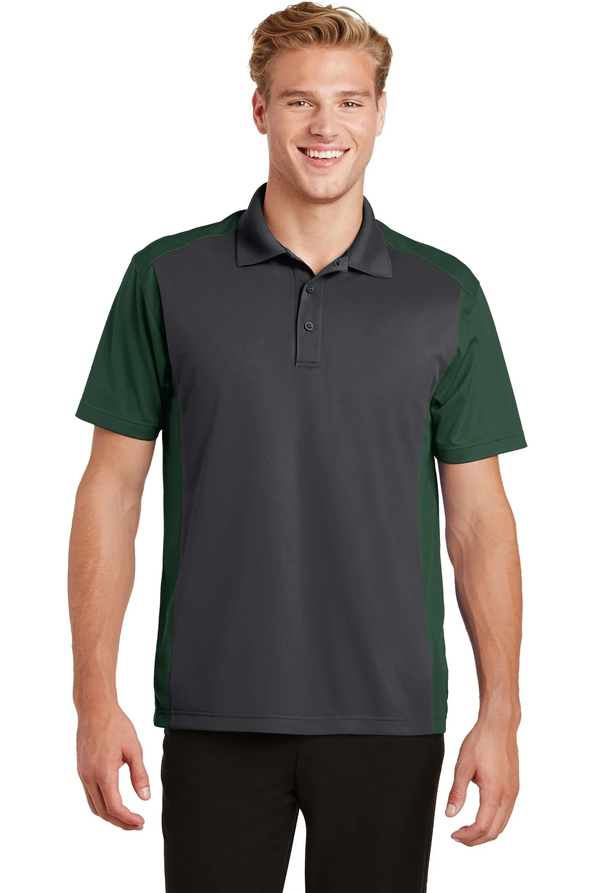 Men's Colorblock Micropique Sport-Wick Polo 12 Men's Colorblock Micropique Sport-Wick Polo - Image 10