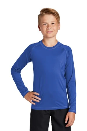 Youth Unisex Long Sleeve Rashguard Tee 11 Youth Unisex Long Sleeve Rashguard Tee - Image 9