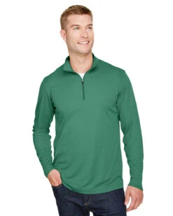 Men's Zone Sonic Heather Performance Quarter-Zip 19 Men's Zone Sonic Heather Performance Quarter-Zip -Jiffyshirts Sales Store c8c3af33256123