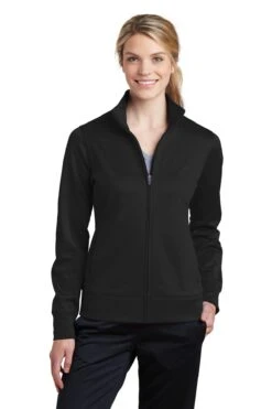 Ladies Sport-Wick Fleece Full-Zip Jacket -Jiffyshirts Sales Store c8c64316b731c4