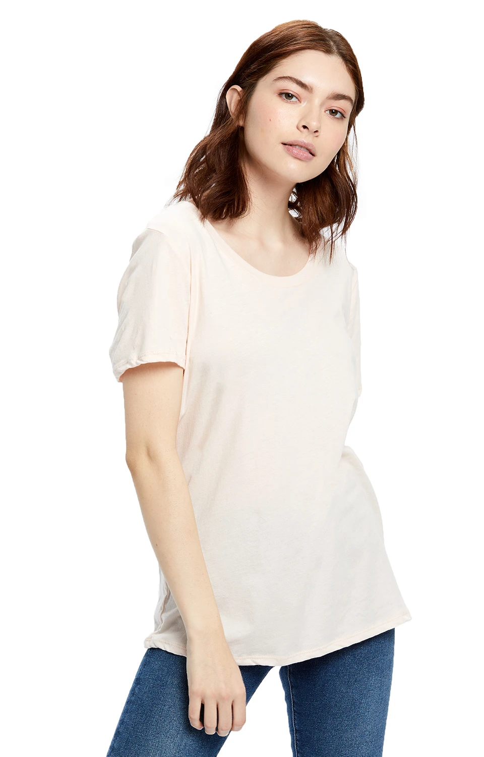 Ladies' Short-Sleeve Loose Fit Boyfriend Tee 3 Ladies' Short-Sleeve Loose Fit Boyfriend Tee