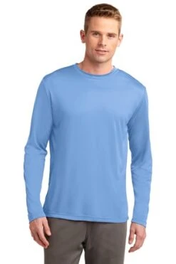 Tall Long Sleeve PosiCharge Competitor Tee -Jiffyshirts Sales Store c98fb605a7cf67