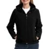 Ladies Textured Hooded Soft Shell Jacket 2 Ladies Textured Hooded Soft Shell Jacket -Jiffyshirts Sales Store ca1a859879cd50