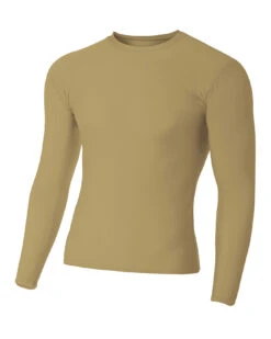 Adult Polyester Spandex Long Sleeve Compression T-Shirt -Jiffyshirts Sales Store ca52126b615b14