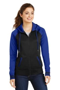 Ladies Sport-Wick Varsity Fleece Full-Zip Hooded Jacket 19 Ladies Sport-Wick Varsity Fleece Full-Zip Hooded Jacket -Jiffyshirts Sales Store cab7f8f71c6780