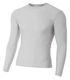 Adult Polyester Spandex Long Sleeve Compression T-Shirt -Jiffyshirts Sales Store cb095b284e0aa5