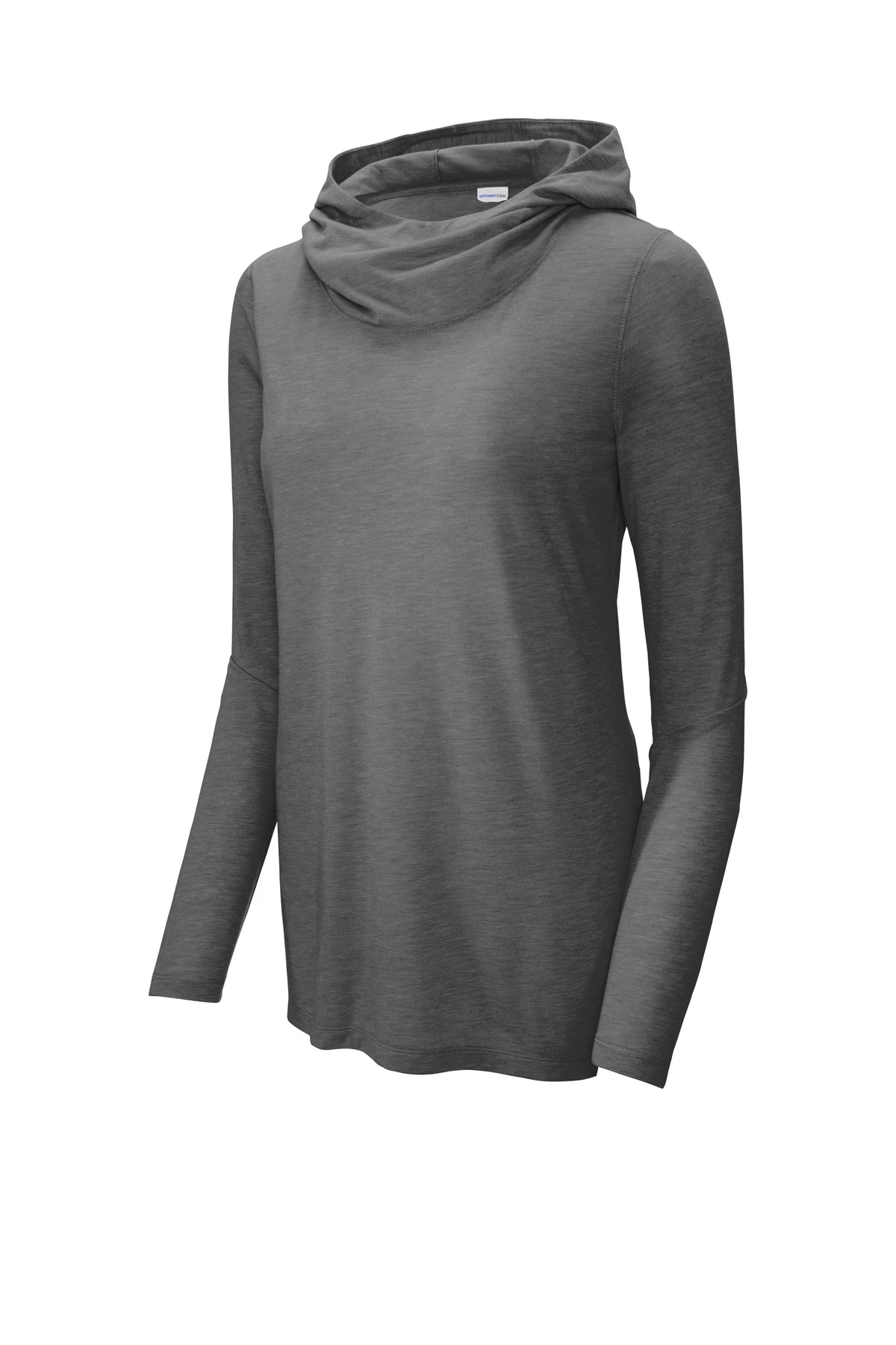 Ladies PosiCharge Tri-Blend Wicking Long Sleeve Hoodie 5 Ladies PosiCharge Tri-Blend Wicking Long Sleeve Hoodie - Image 3