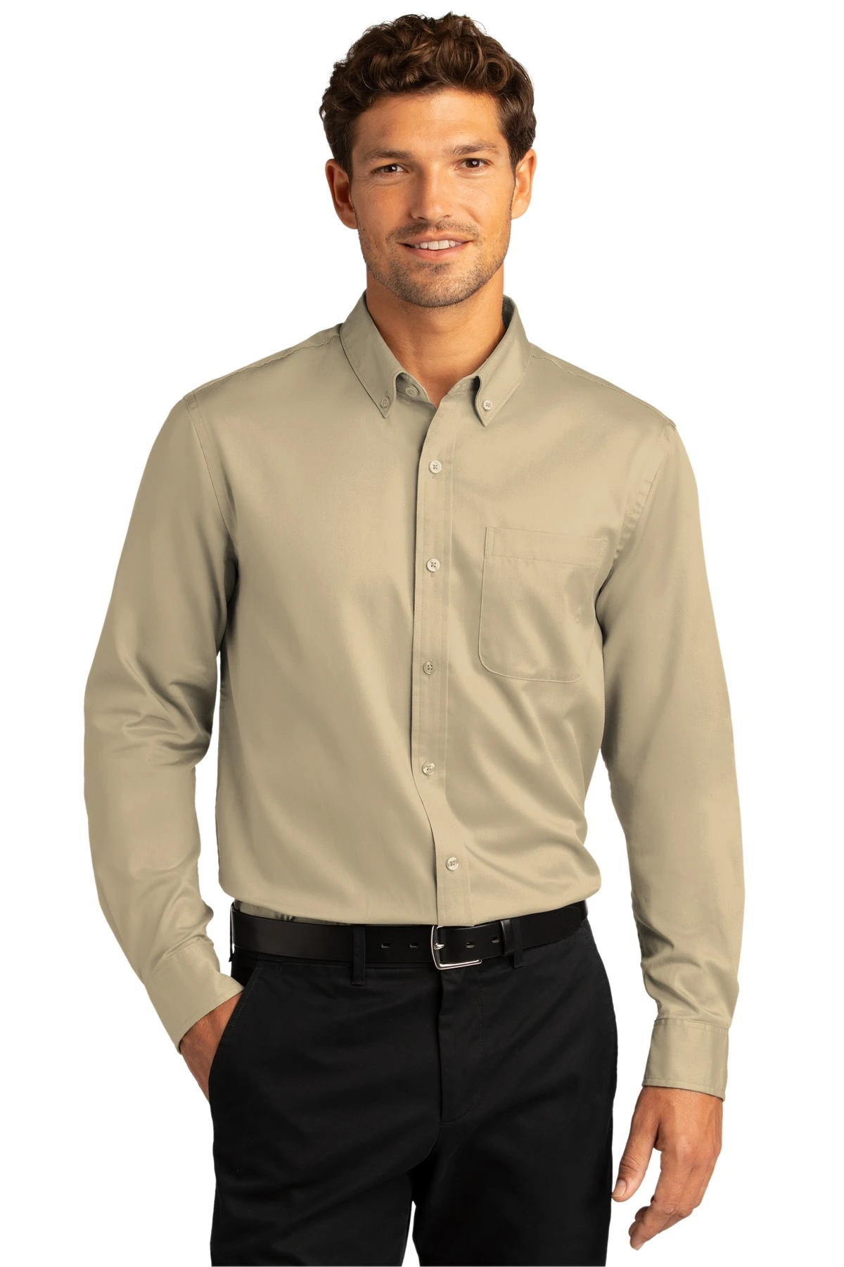 Long Sleeve SuperPro React™ Twill Shirt 22 Long Sleeve SuperPro React™ Twill Shirt - Image 20
