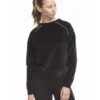 Ladies' Velour Long Sleeve Crop T-Shirt 1 Ladies' Velour Long Sleeve Crop T-Shirt -Jiffyshirts Sales Store cbe87fe2e19469