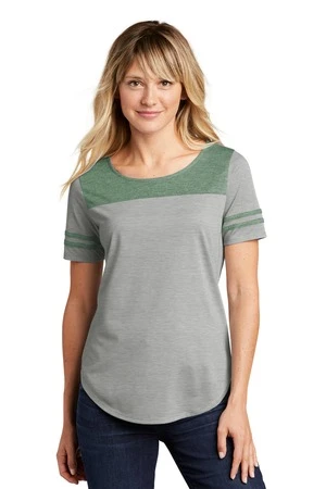 Ladies PosiCharge Tri-Blend Wicking Fan Tee 9 Ladies PosiCharge Tri-Blend Wicking Fan Tee - Image 7