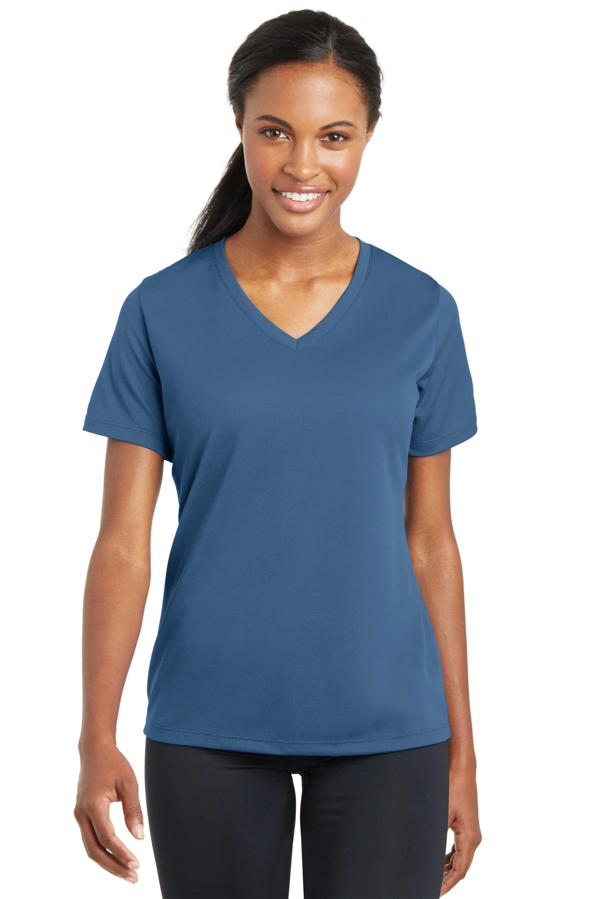 Ladies PosiCharge RacerMesh V-Neck Tee 19 Ladies PosiCharge RacerMesh V-Neck Tee - Image 17