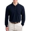 Long Sleeve Silk Touch Polo With Pocket 1 Long Sleeve Silk Touch Polo With Pocket -Jiffyshirts Sales Store ccfe31c347869d