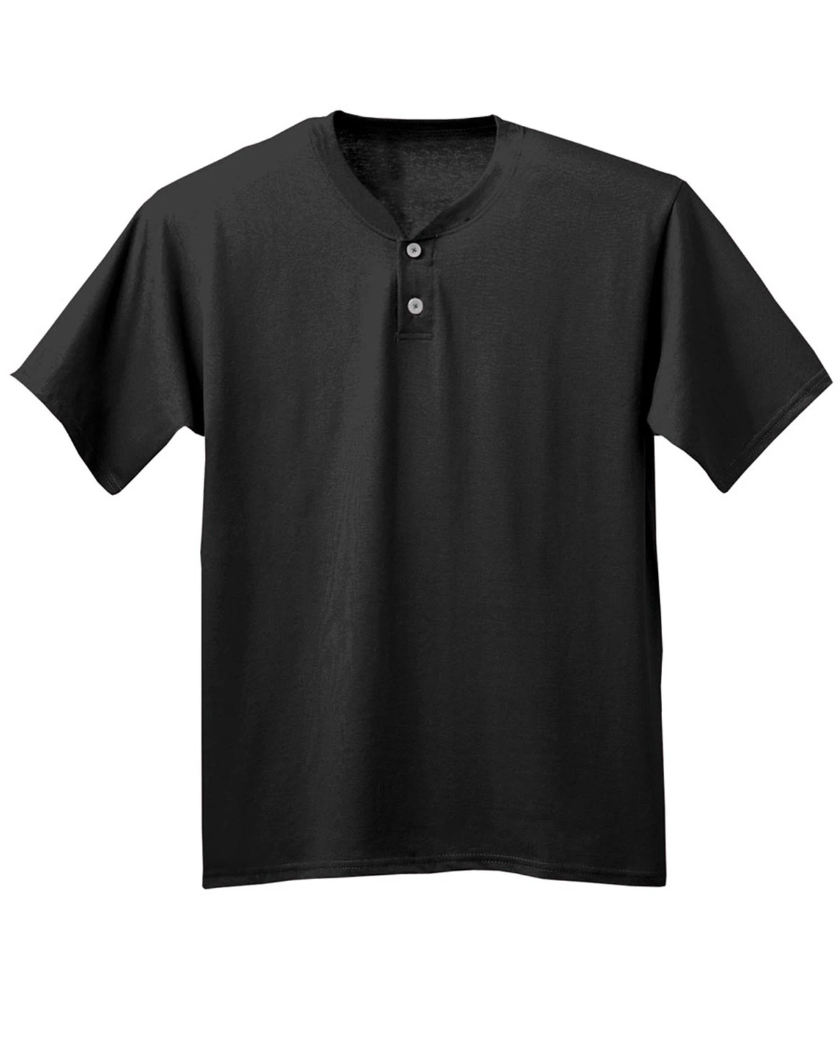 Adult Tek 2-Button Henley Jersey 4 Adult Tek 2-Button Henley Jersey - Image 2