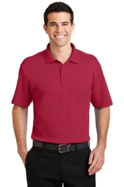 Silk Touch Interlock Performance Polo -Jiffyshirts Sales Store cd19ba834d1f9f