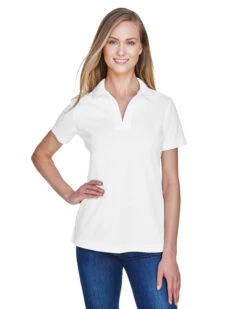 CrownLux Performance™ Ladies' Plaited Polo -Jiffyshirts Sales Store cd26c3e7b7a6bb