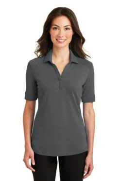 Ladies Silk Touch Interlock Performance Polo 25 Ladies Silk Touch Interlock Performance Polo -Jiffyshirts Sales Store cdd7102741a425