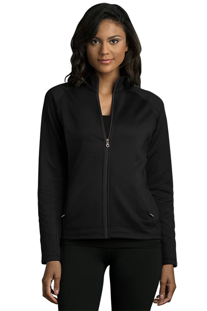 Women's Brushed Back Micro-Fleece Full-Zip Jacket 3 Women's Brushed Back Micro-Fleece Full-Zip Jacket