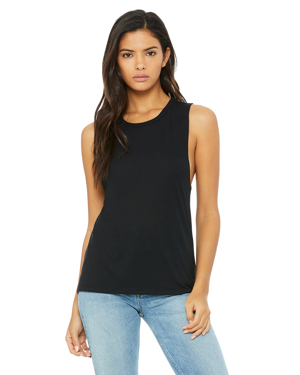 Ladies' Flowy Scoop Muscle Tank 15 Ladies' Flowy Scoop Muscle Tank - Image 13