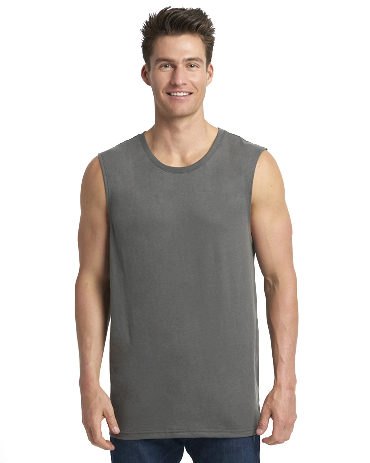 Next Level Men's Muscle Tank 6 Next Level Men's Muscle Tank - Image 4