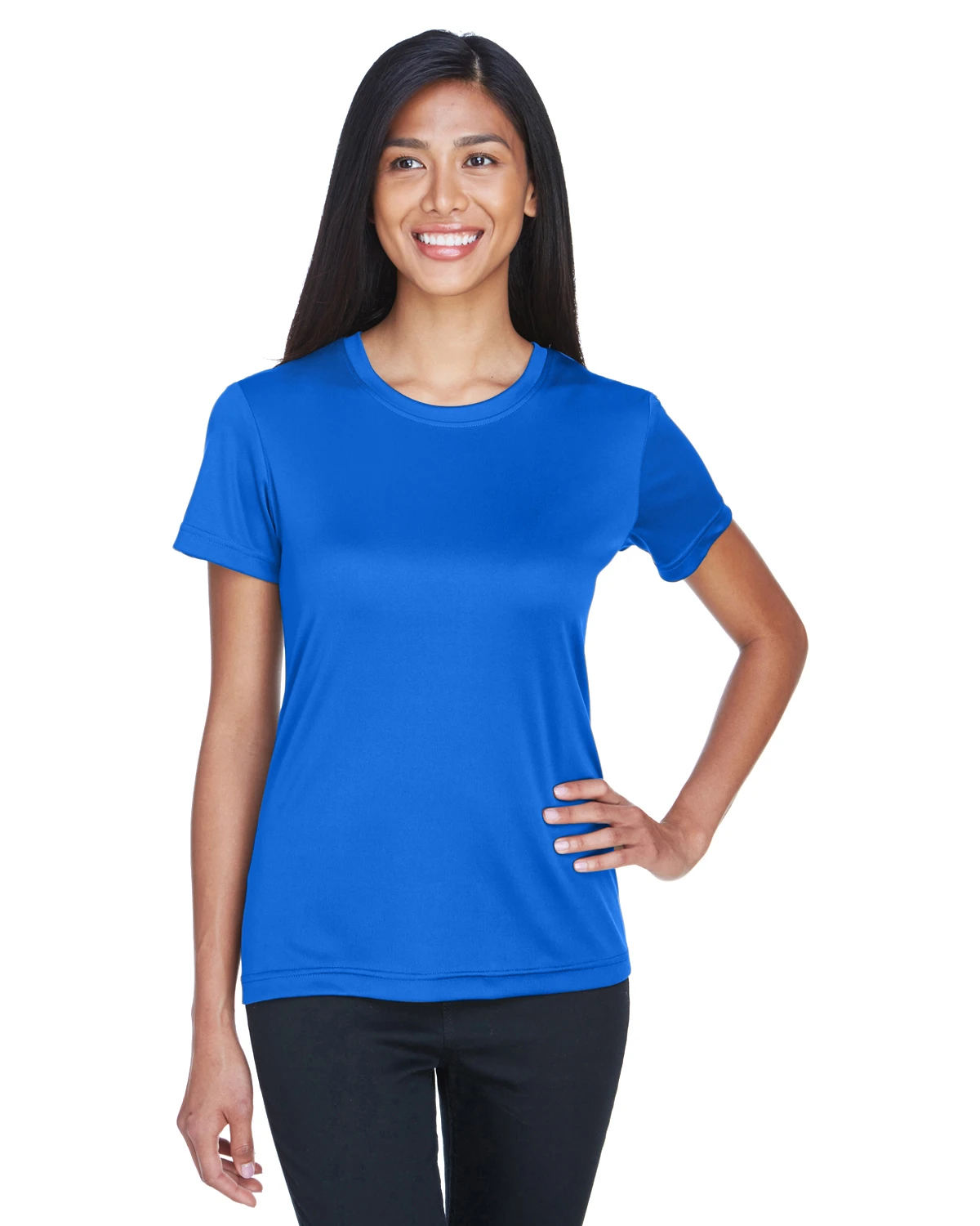 Ladies' Cool & Dry Basic Performance T-Shirt 11 Ladies' Cool & Dry Basic Performance T-Shirt - Image 9