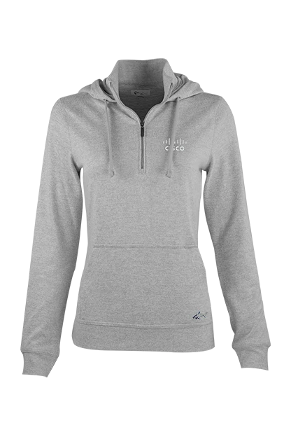 Greg Norman Women's Lab 1/4-Zip Hoodie 6 Greg Norman Women's Lab 1/4-Zip Hoodie - Image 4