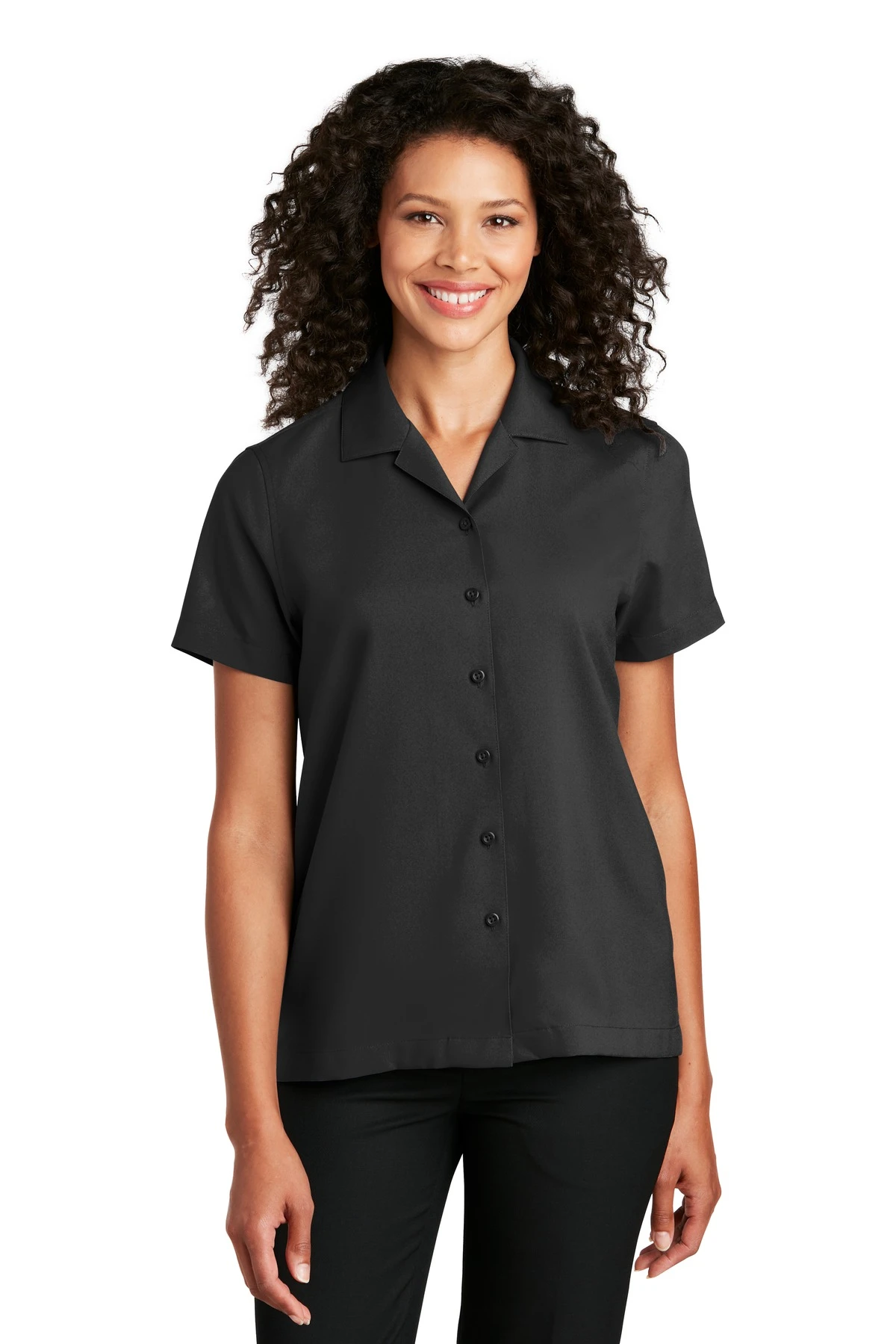 Ladies Short Sleeve Performance Staff Shirt 11 Ladies Short Sleeve Performance Staff Shirt - Image 9