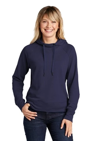 Ladies Lightweight French Terry Pullover Hoodie 12 Ladies Lightweight French Terry Pullover Hoodie - Image 10