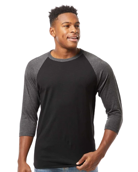 Unisex Fine Jersey Raglan Tee 20 Unisex Fine Jersey Raglan Tee - Image 18