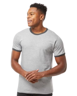 Unisex Fine Jersey Ringer Tee -Jiffyshirts Sales Store d093023f70c740