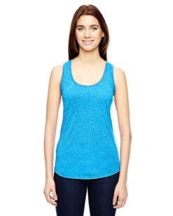 Anvil Ladies' Triblend Racerback Tank -Jiffyshirts Sales Store d0e944d2b89622