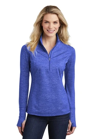 Ladies Sport-Wick Stretch Reflective Heather 1/2-Zip Pullover 10 Ladies Sport-Wick Stretch Reflective Heather 1/2-Zip Pullover - Image 8
