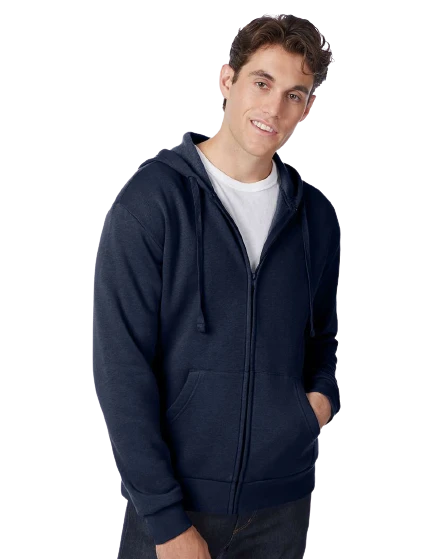 Adult Unisex Easy Eco-Fleece Go-To Full-Zip Hoodie 12 Adult Unisex Easy Eco-Fleece Go-To Full-Zip Hoodie - Image 10