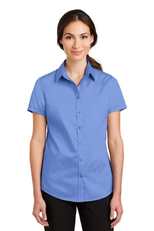 Ladies Short Sleeve SuperPro Twill Shirt 13 Ladies Short Sleeve SuperPro Twill Shirt - Image 11