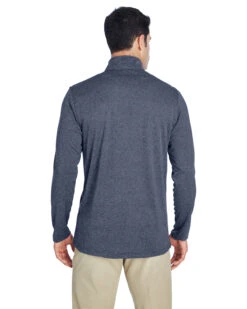 Men's Cool & Dry Heathered Performance Quarter-Zip -Jiffyshirts Sales Store d1cca8e9a48ffc