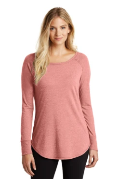 District Ladies' Perfect Tri Long Sleeve Tunic Tee 14 District Ladies' Perfect Tri Long Sleeve Tunic Tee -Jiffyshirts Sales Store d2110d7dd4ec6e