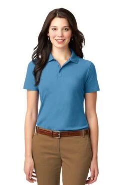 Ladies Stain-Resistant Polo -Jiffyshirts Sales Store d251355d03769e