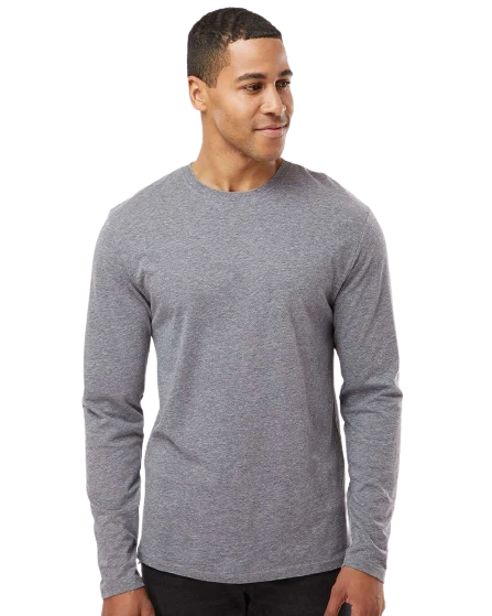 Forward Shoulder Long Sleeve Fine Jersey Tee 8 Forward Shoulder Long Sleeve Fine Jersey Tee - Image 6