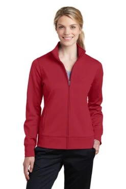 Ladies Sport-Wick Fleece Full-Zip Jacket -Jiffyshirts Sales Store d349075d7f92a6