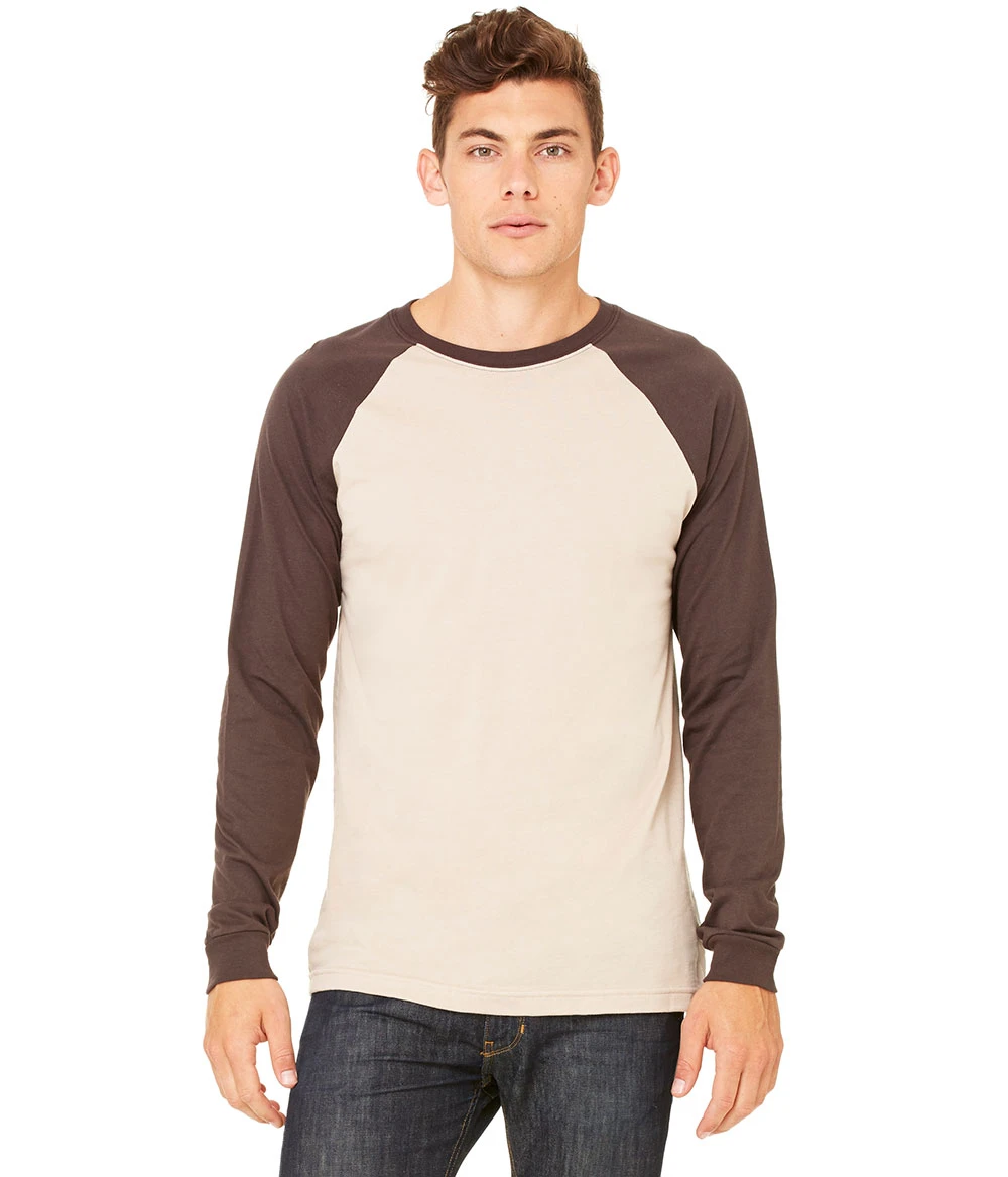 Men's Jersey Long-Sleeve Baseball T-Shirt 15 Men's Jersey Long-Sleeve Baseball T-Shirt - Image 13