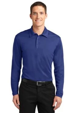 Silk Touch Performance Long Sleeve Polo 24 Silk Touch Performance Long Sleeve Polo -Jiffyshirts Sales Store d3e782129b0117