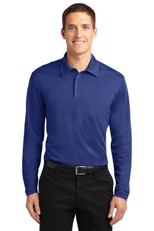 Silk Touch Performance Long Sleeve Polo 13 Silk Touch Performance Long Sleeve Polo - Image 11