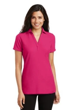 Ladies Silk Touch Y-Neck Polo 17 Ladies Silk Touch Y-Neck Polo -Jiffyshirts Sales Store d3f1f66a71b494
