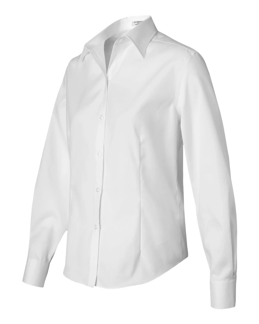 Van Heusen Women's Non-Iron Pinpoint Oxford Shirt 4 Van Heusen Women's Non-Iron Pinpoint Oxford Shirt - Image 2