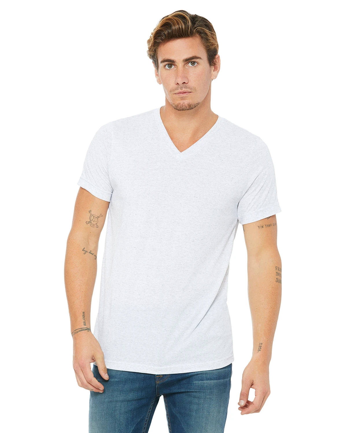 Unisex Jersey Short-Sleeve V-Neck T-Shirt 10 Unisex Jersey Short-Sleeve V-Neck T-Shirt - Image 8